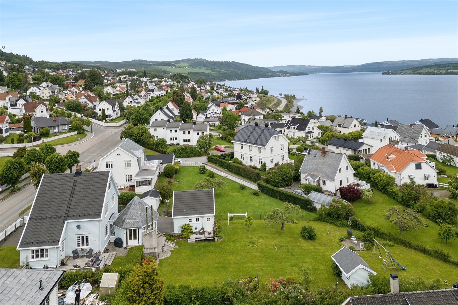 Området byr på gode turmuligheter med nærhet til både skog og mark. Galleribilde