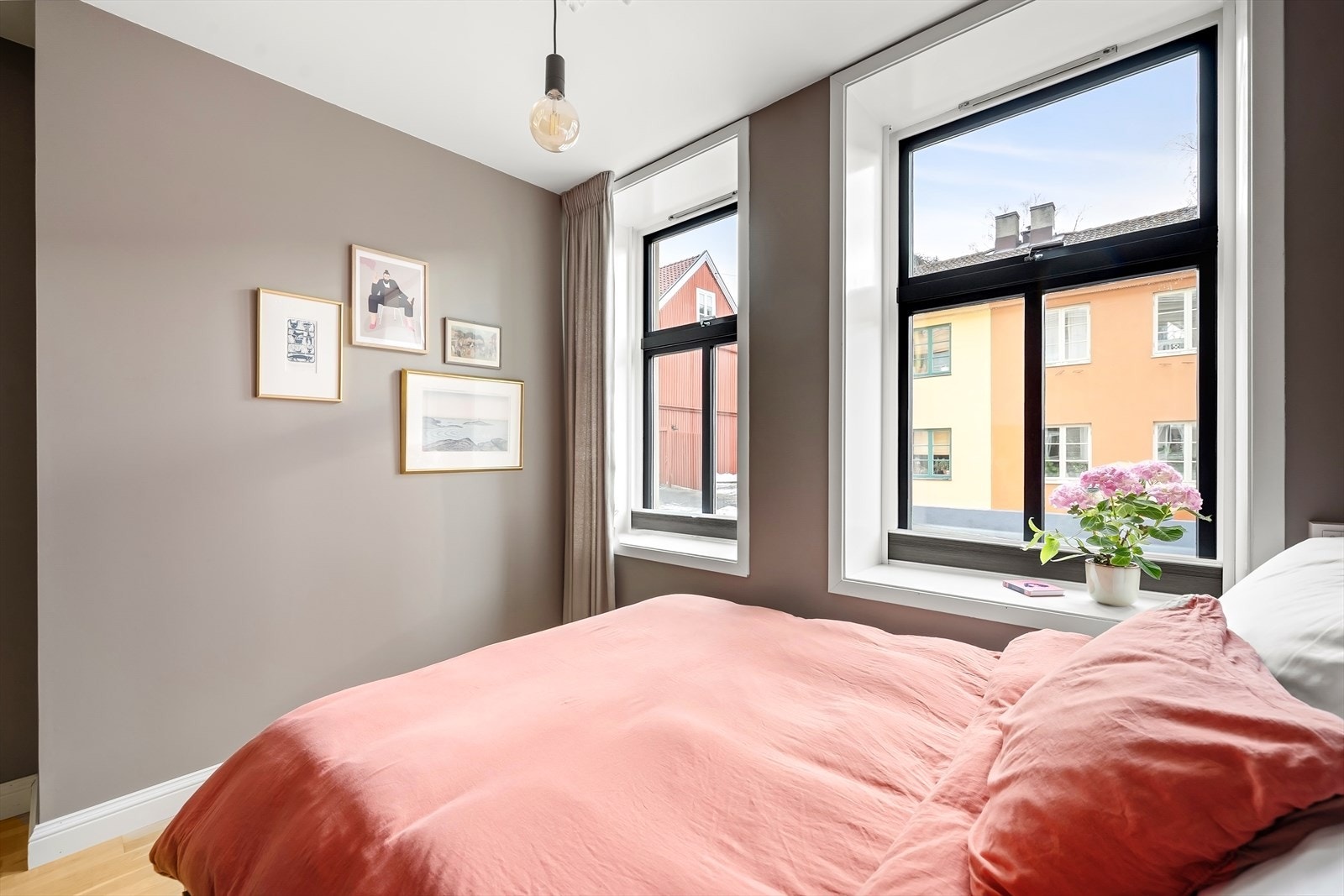 Soverommet vender mot blindgate Galleribilde