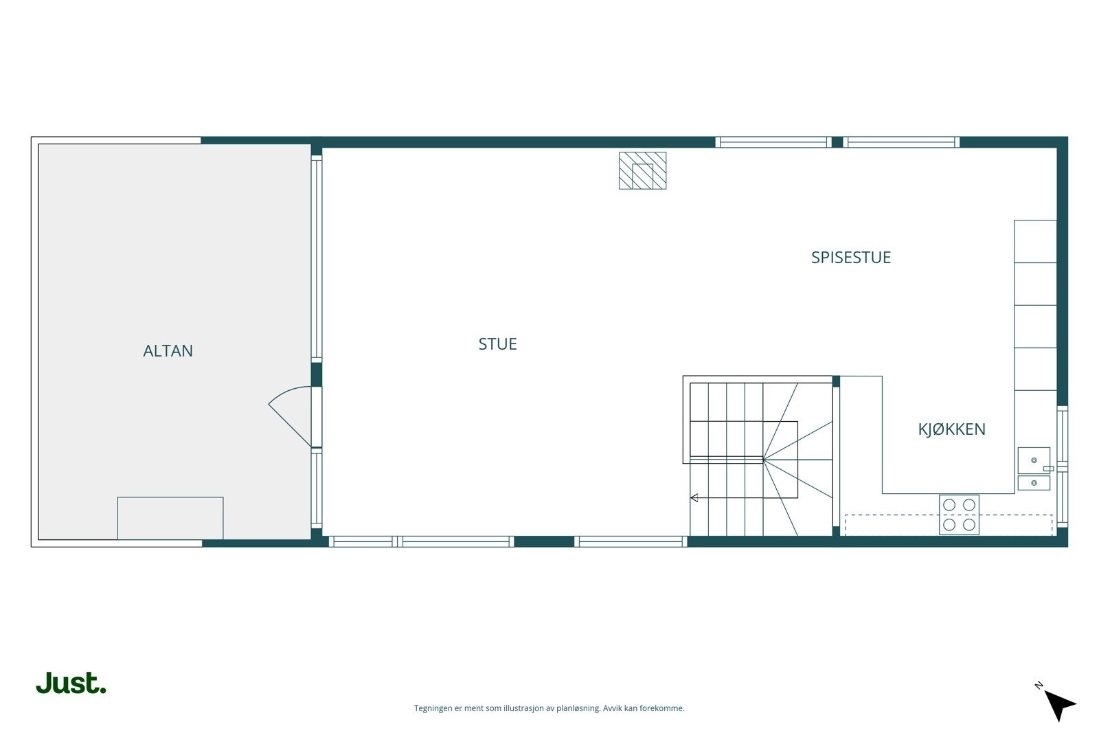Planskisse 3.etasje.