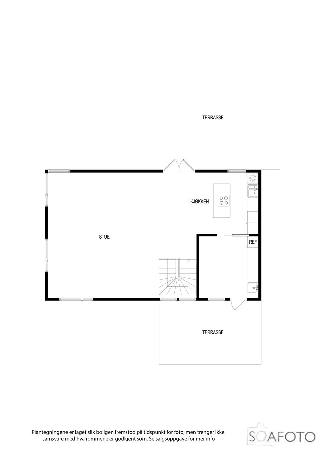 Plantegning 2. etasje Galleribilde
