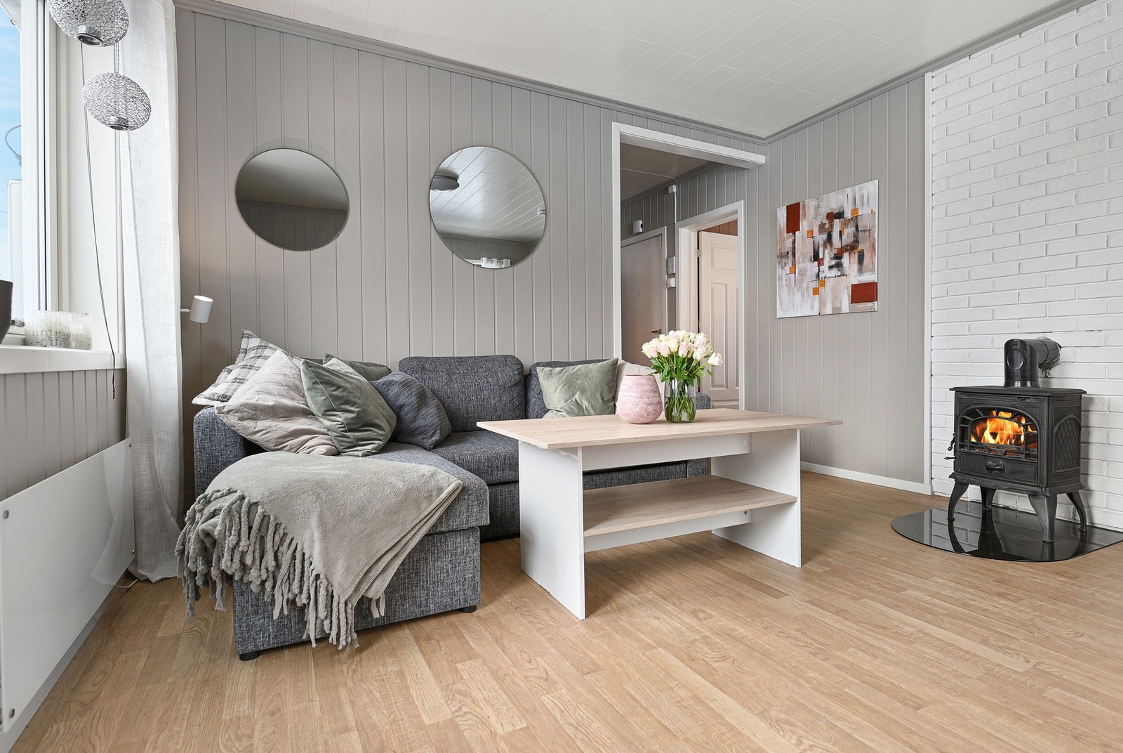 Vedovnen gir både ekstra varme og en lun stemning i de kaldere månedene. Galleribilde