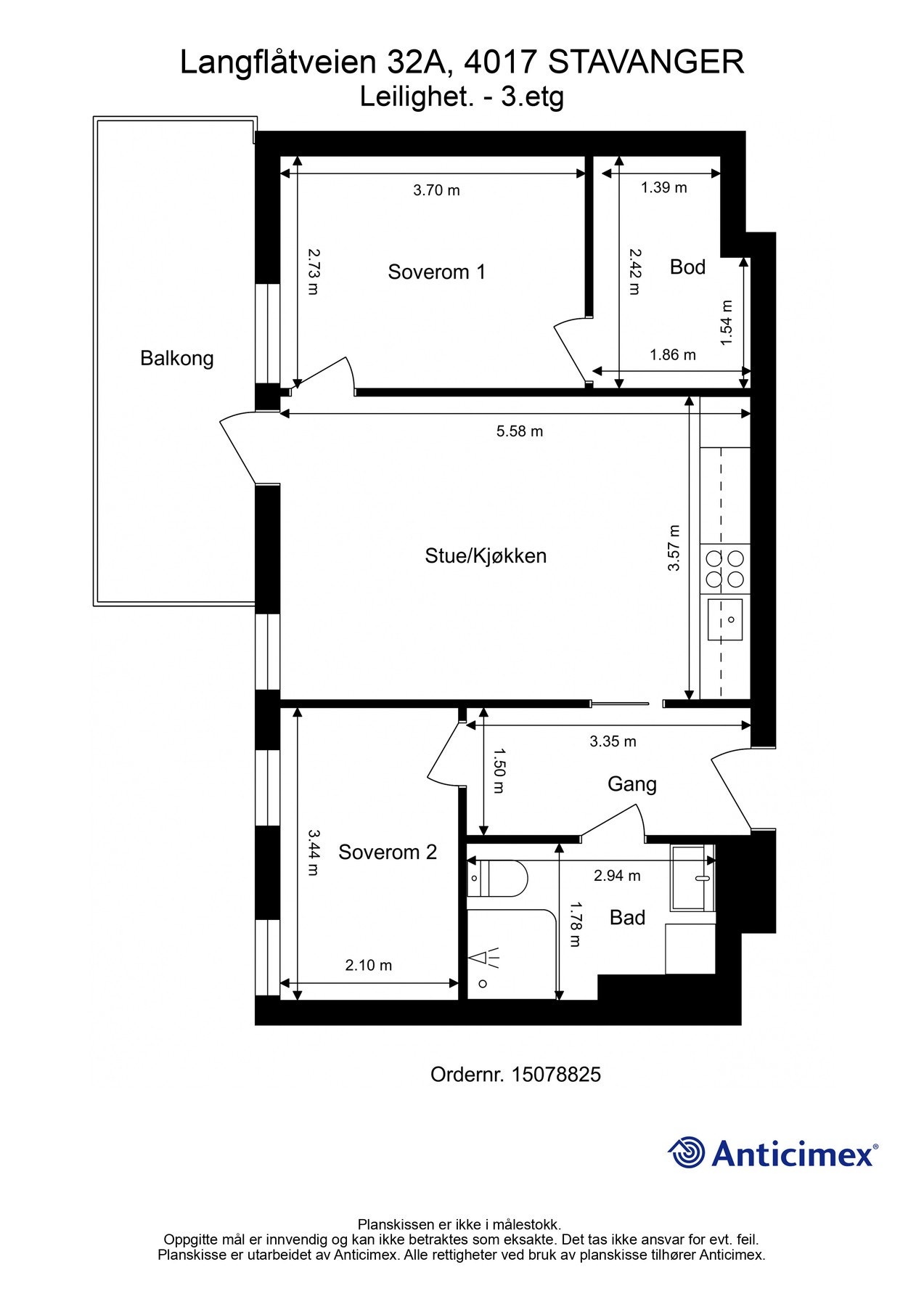 Planskisse Galleribilde