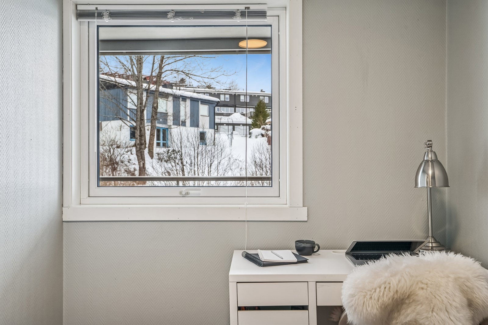 Vinduene i leiligheten ble byttet i 2008. Galleribilde