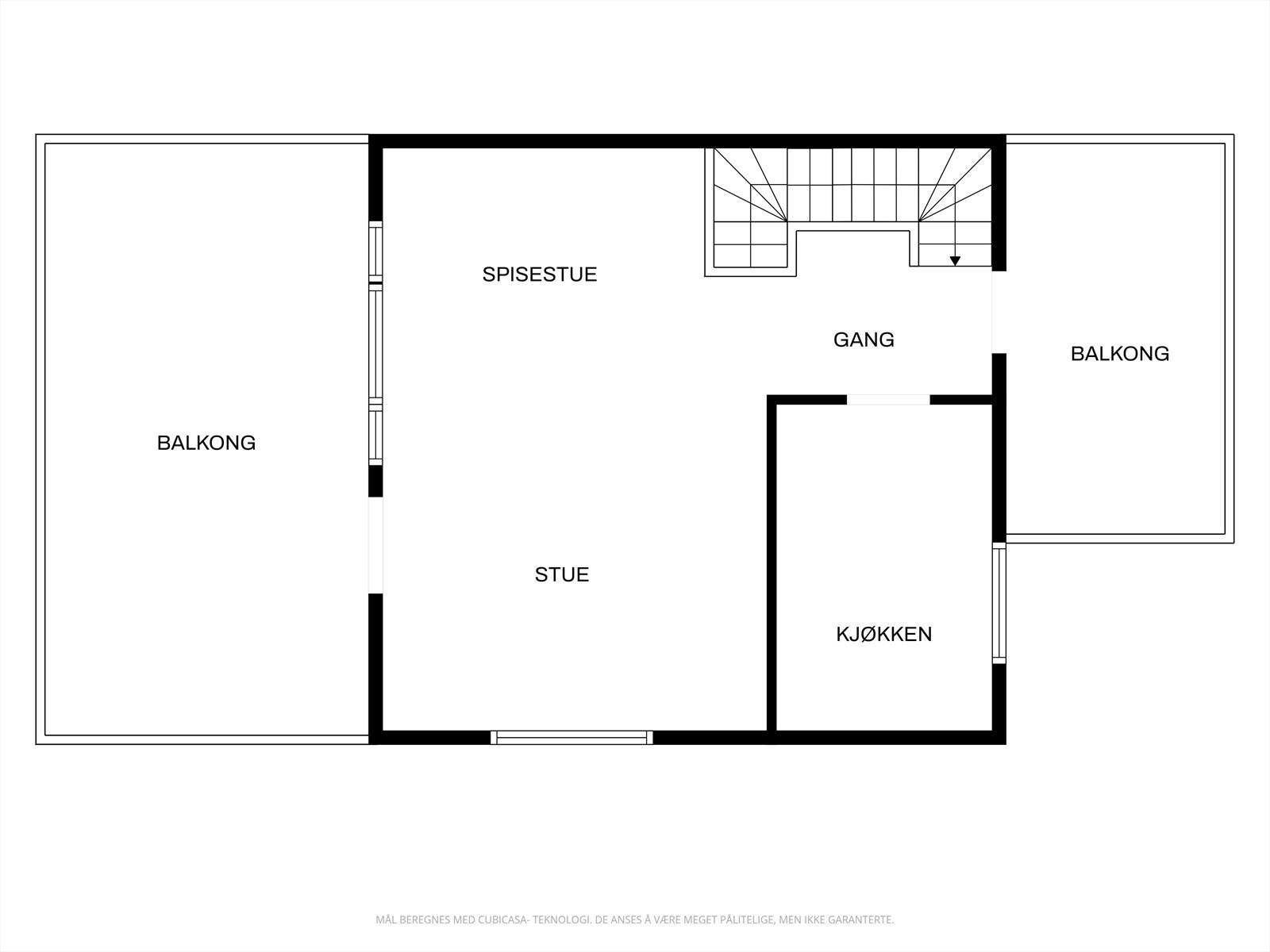 Plantegning - 2.etasje Galleribilde