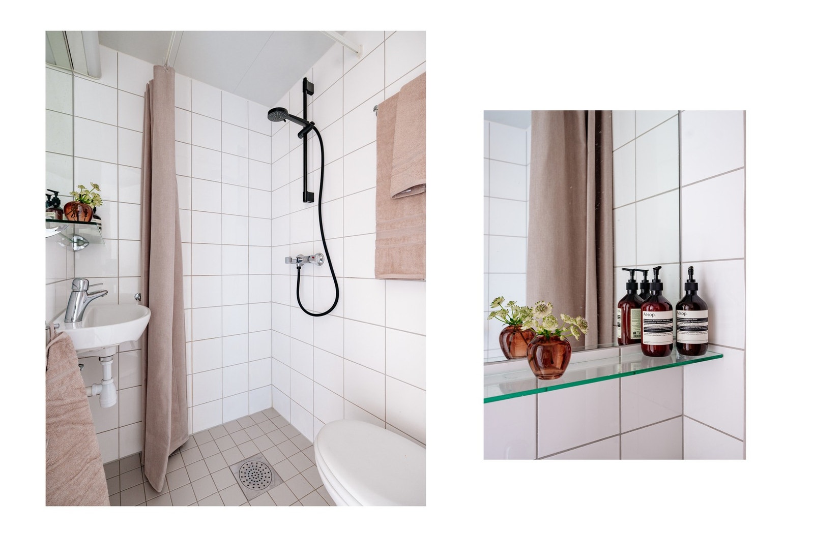 Borettslaget har et felles ventilasjonsanlegg som er basert på mekanisk avtrekk fra ventil på badet. Galleribilde