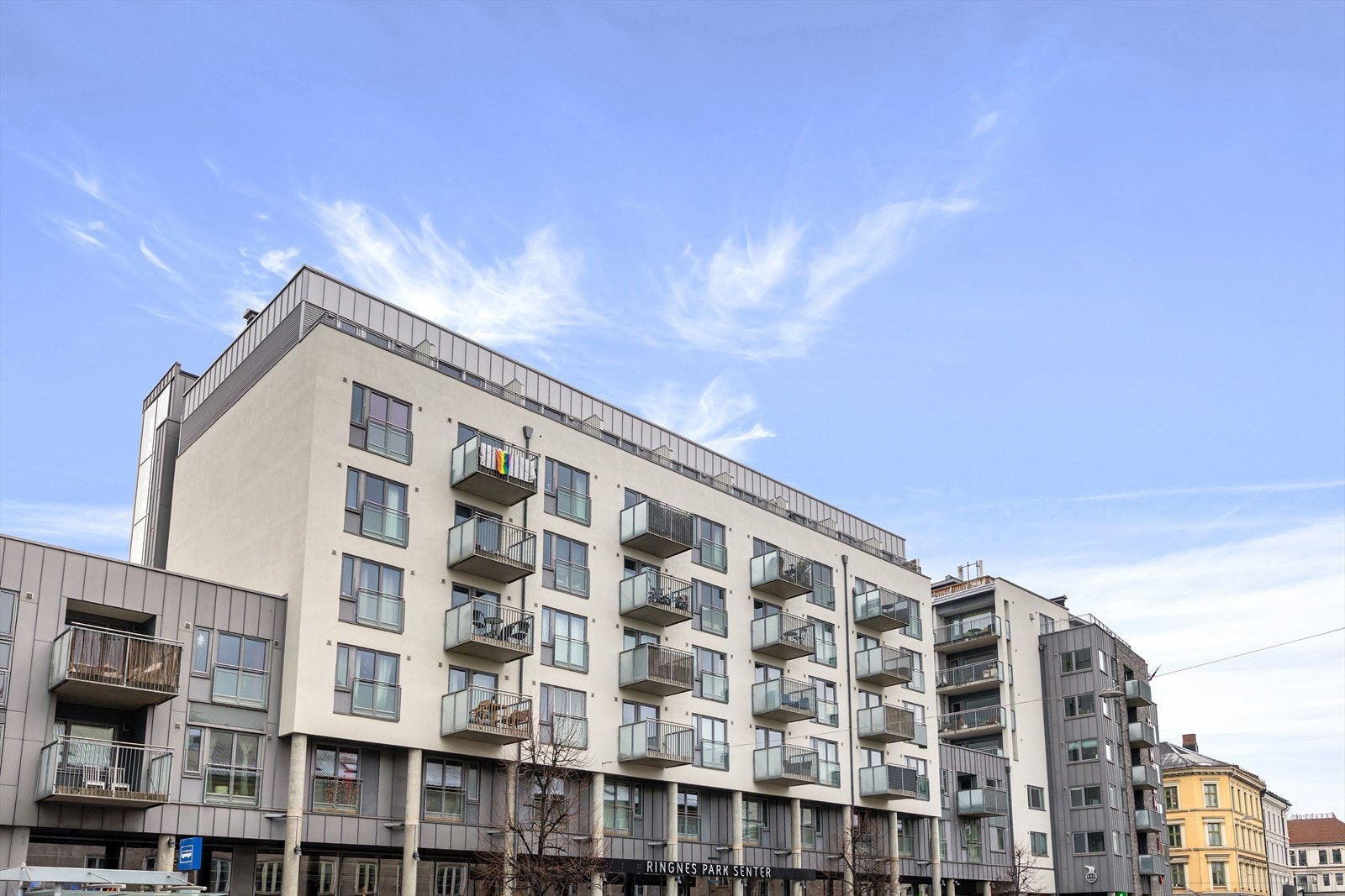 Et moderne bygg fra 2009. Galleribilde