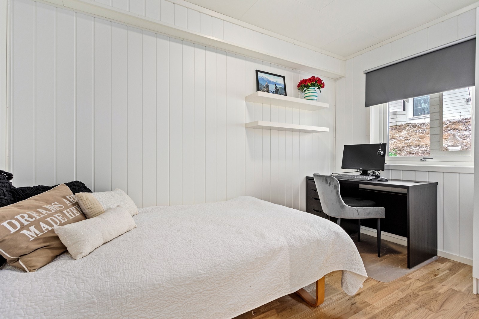 Dei to soveromma i leilegheiten kan innreiast etter behov og ønske. Galleribilde