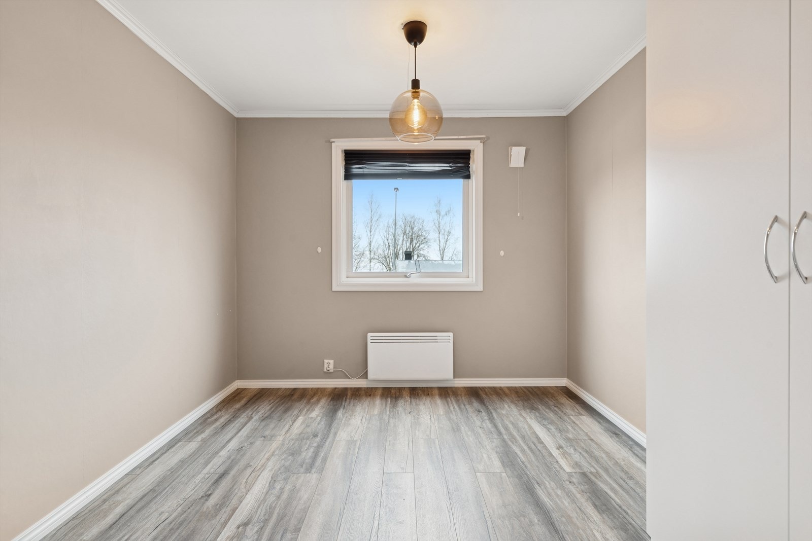 Leiligheten er malt i smakfulle farger. Galleribilde