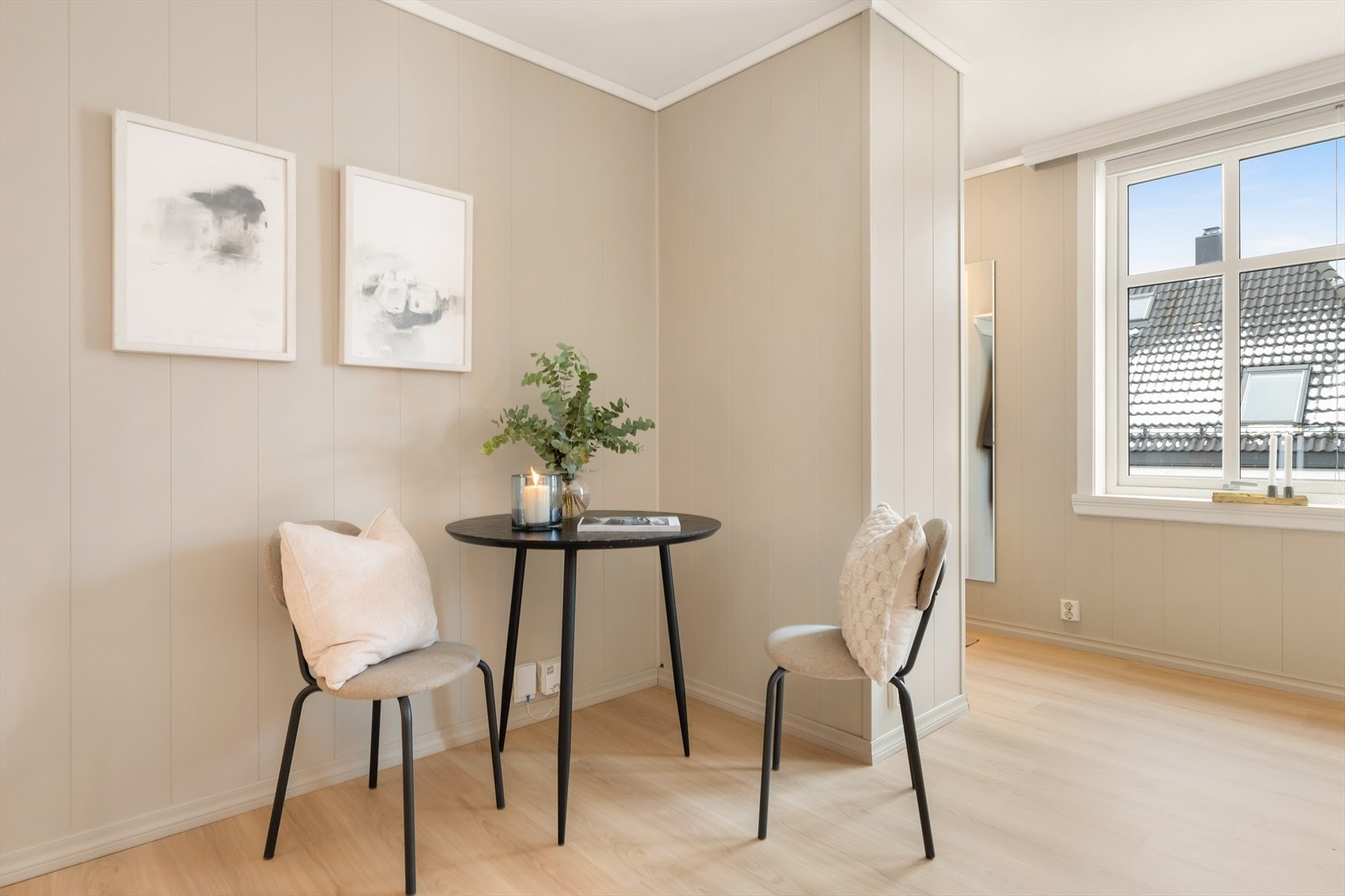 Plass til spisebord i stuen Galleribilde