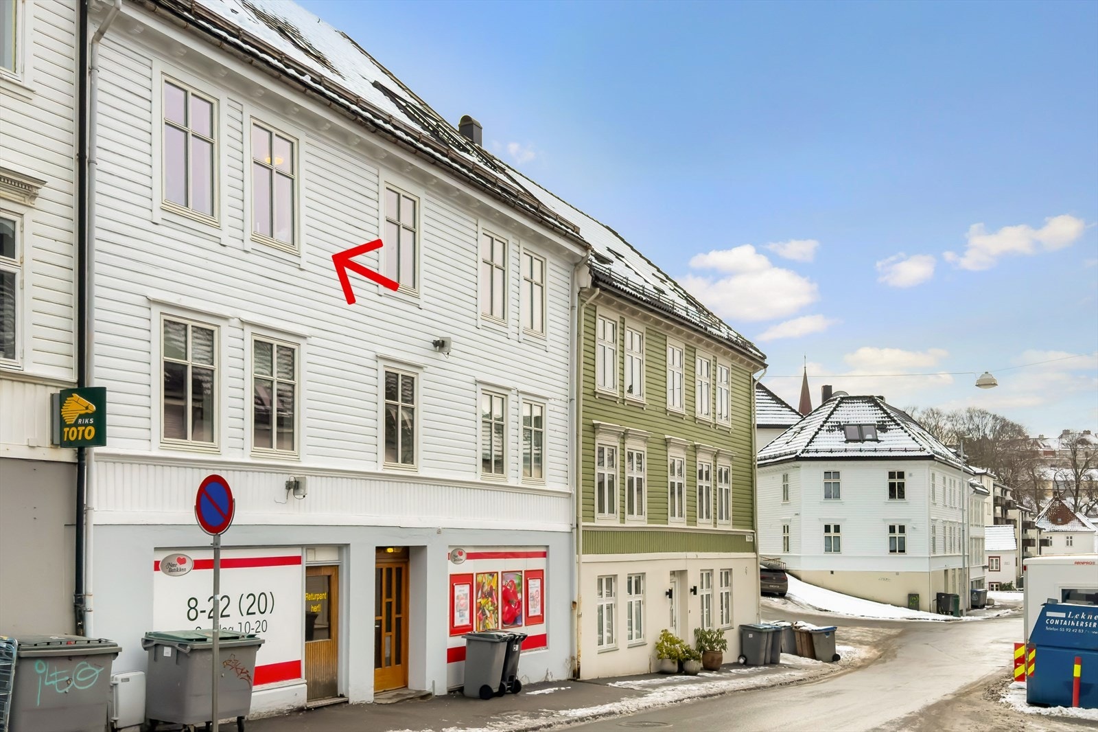 Leiligheten er i 3. etasje Galleribilde