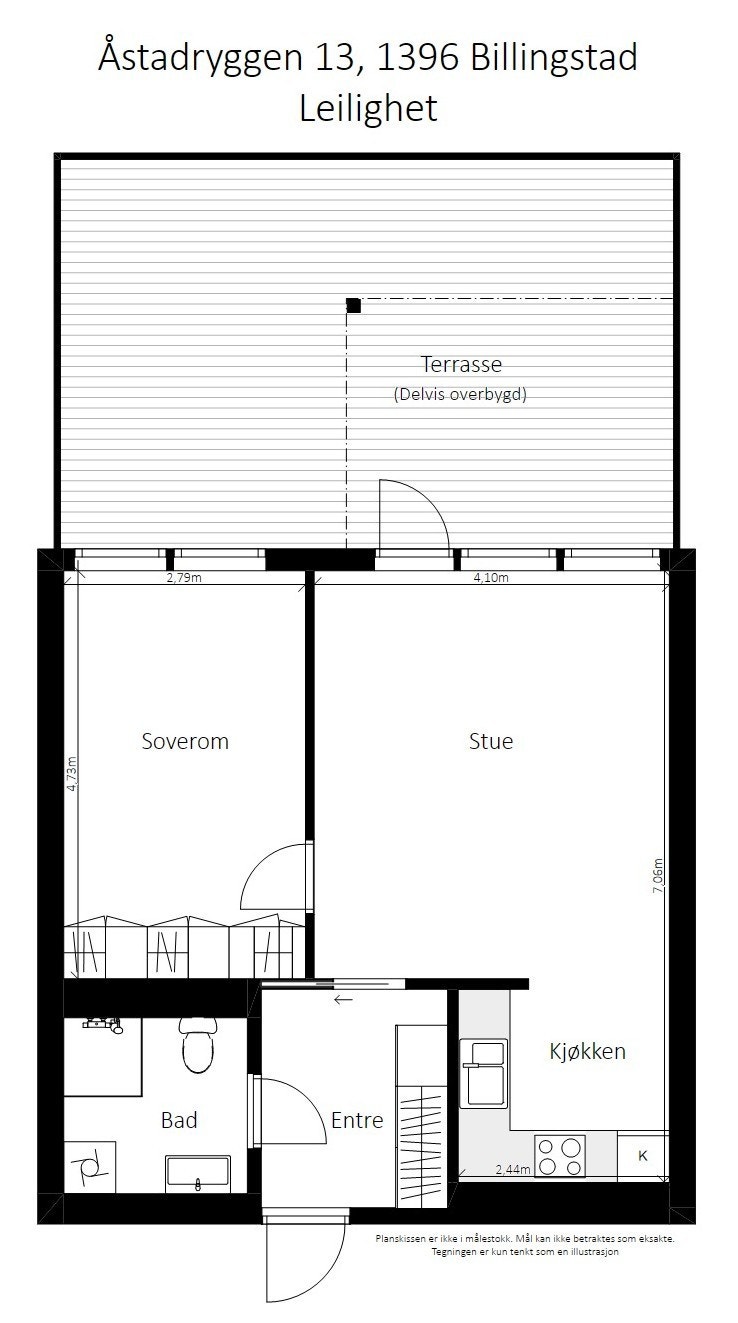 Plantegning. Galleribilde