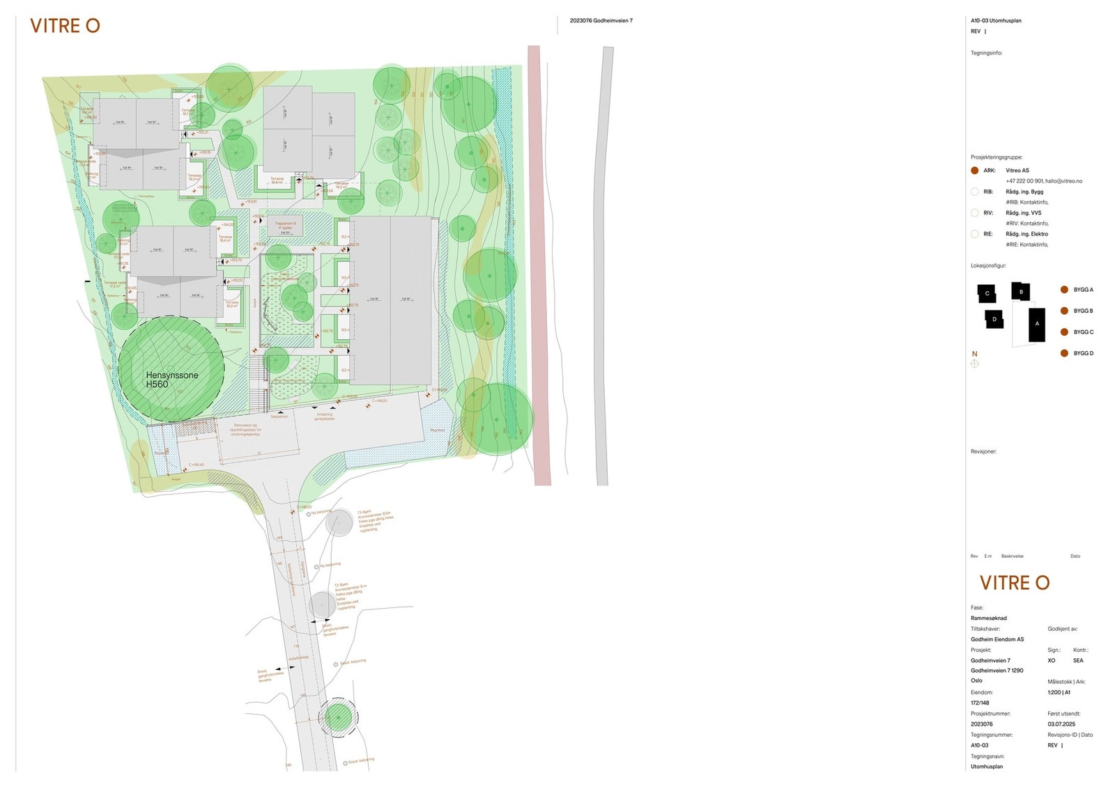 Landskapsplan. Galleribilde