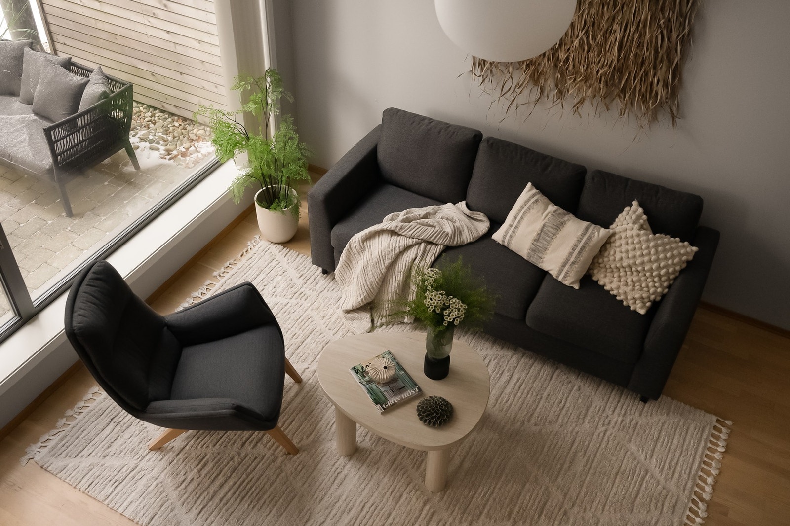 Leiligheten er utstyrt med vannbåren gulvvarme og balansert ventilasjon Galleribilde