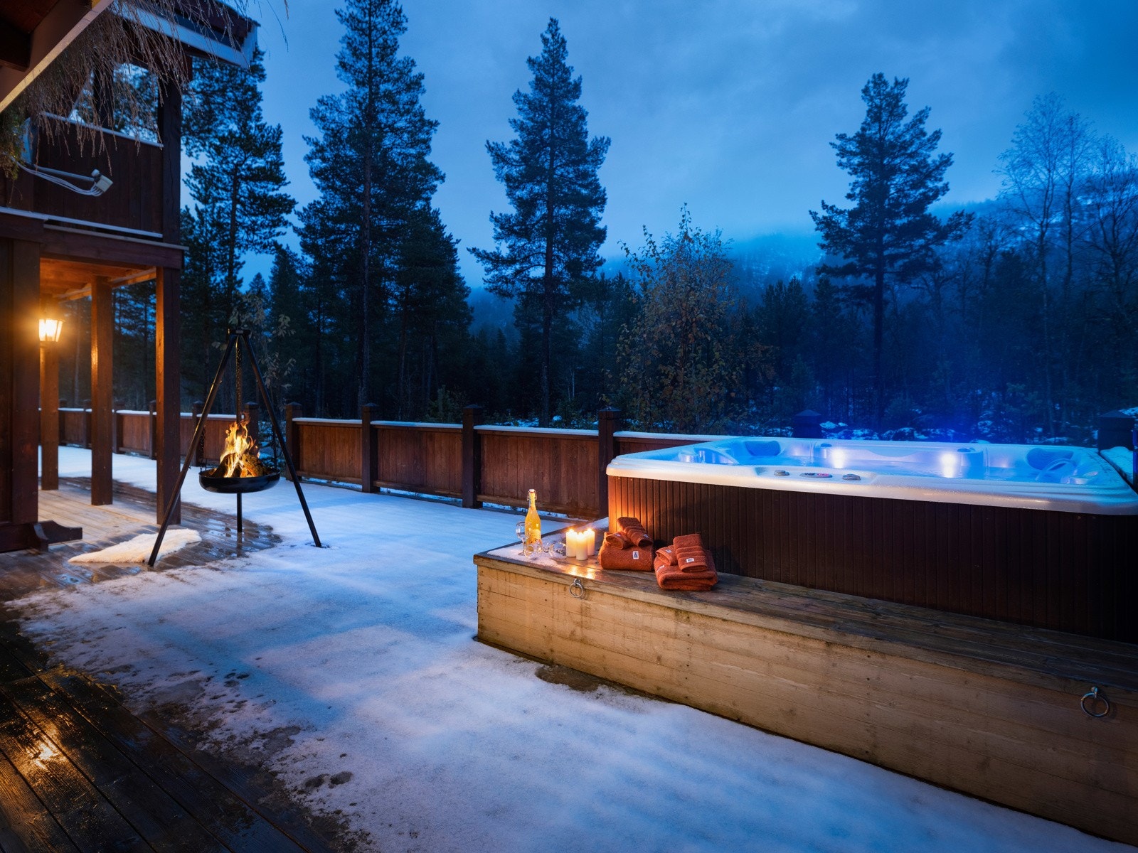 Her kan man senke skuldrene og nyte herlige fridager. Galleribilde