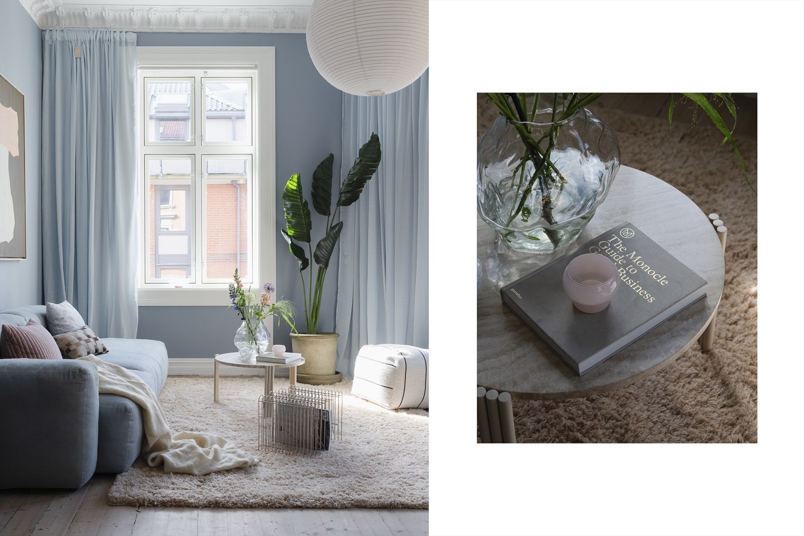 Den åpne planløsningen sammen med den gode takhøyden på over 3 meter bidrar til varierte møbleringsmuligheter og en herlig romfølelse. Galleribilde