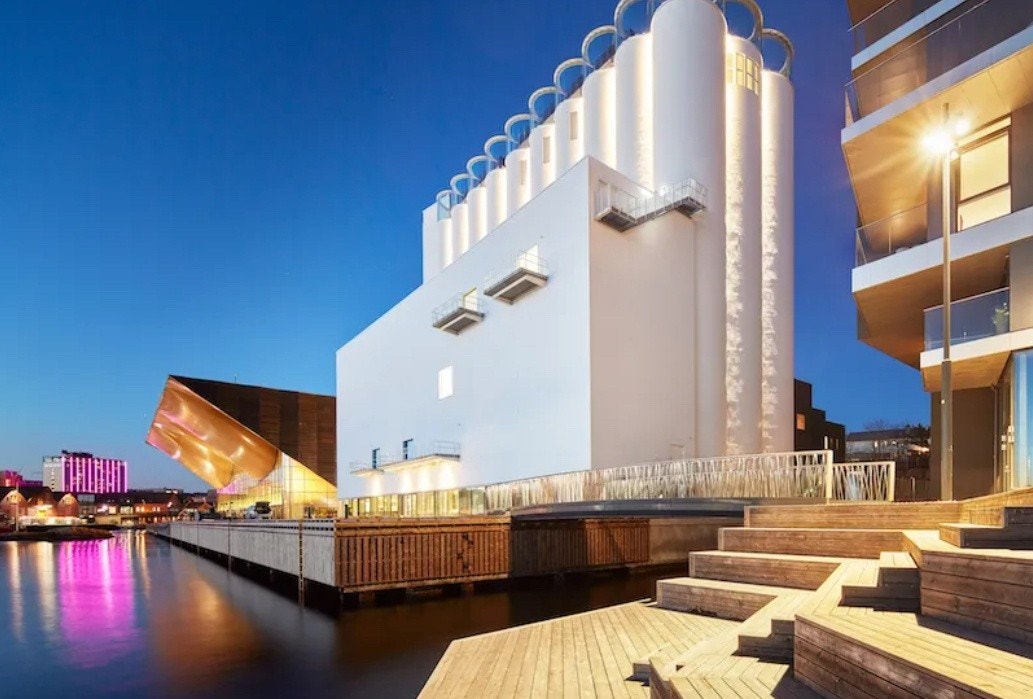 Kort gå avstand til Kunstsilo og Kilden Galleribilde