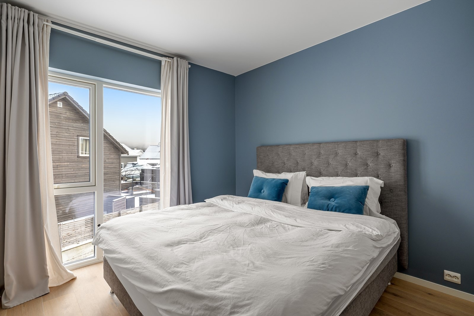 Det er totalt fire soverom i 2. etasje. Galleribilde