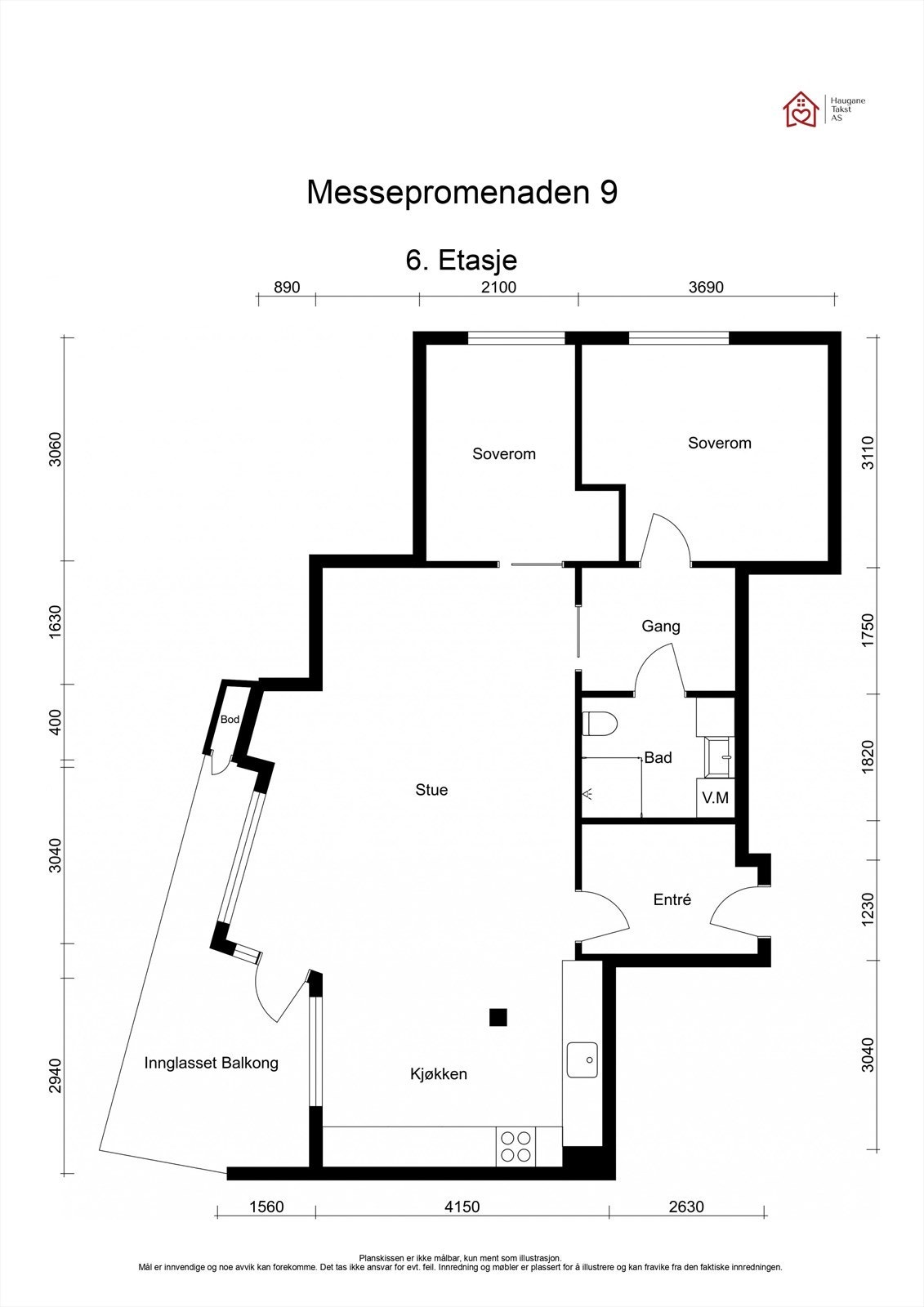 Planskisse - bli kjent med ditt nye hjem! Galleribilde