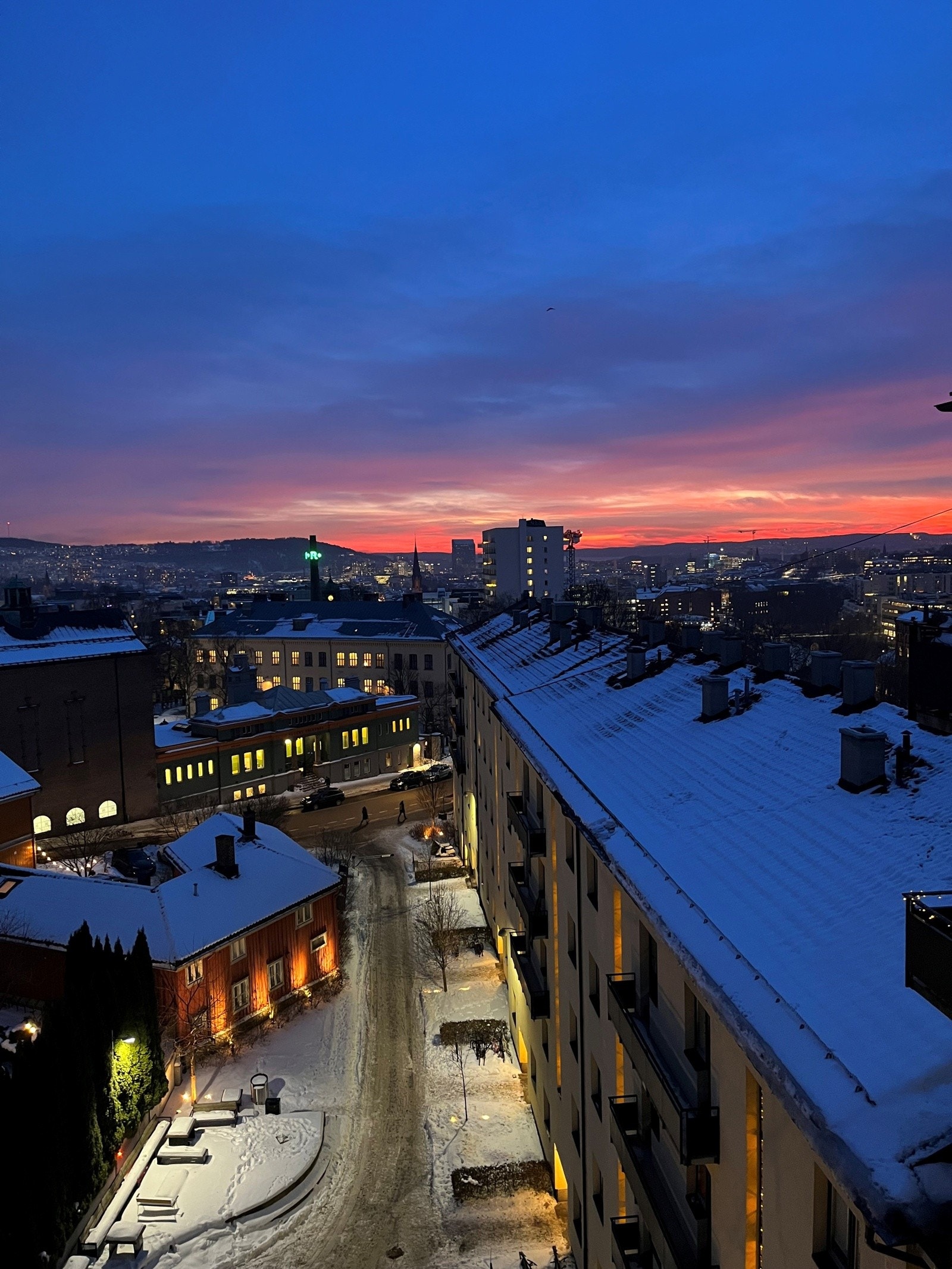 Nydelig solnedgang (Bilde tatt av selger). Galleribilde