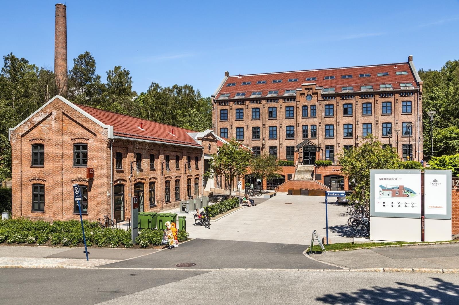 Velkommen til Campus G12 - en historisk bygning som huser fremtidens kloke hoder Galleribilde