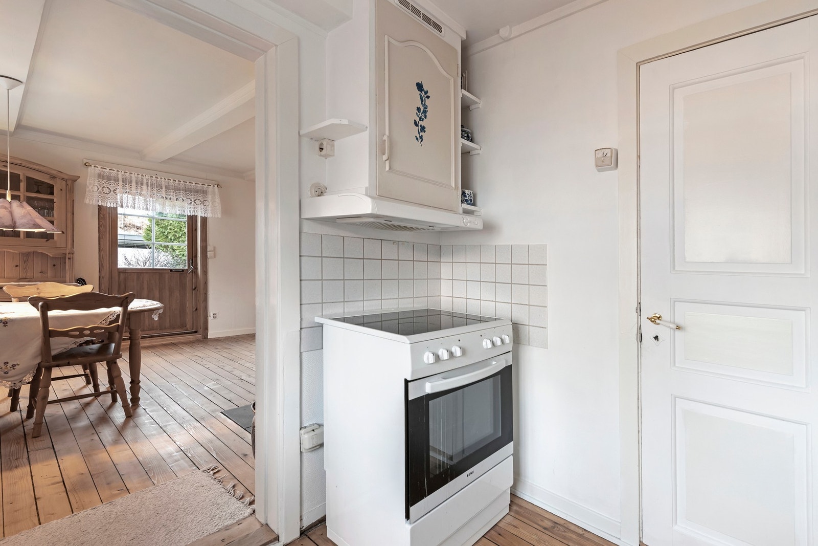 Komfyr på kjøkken Galleribilde