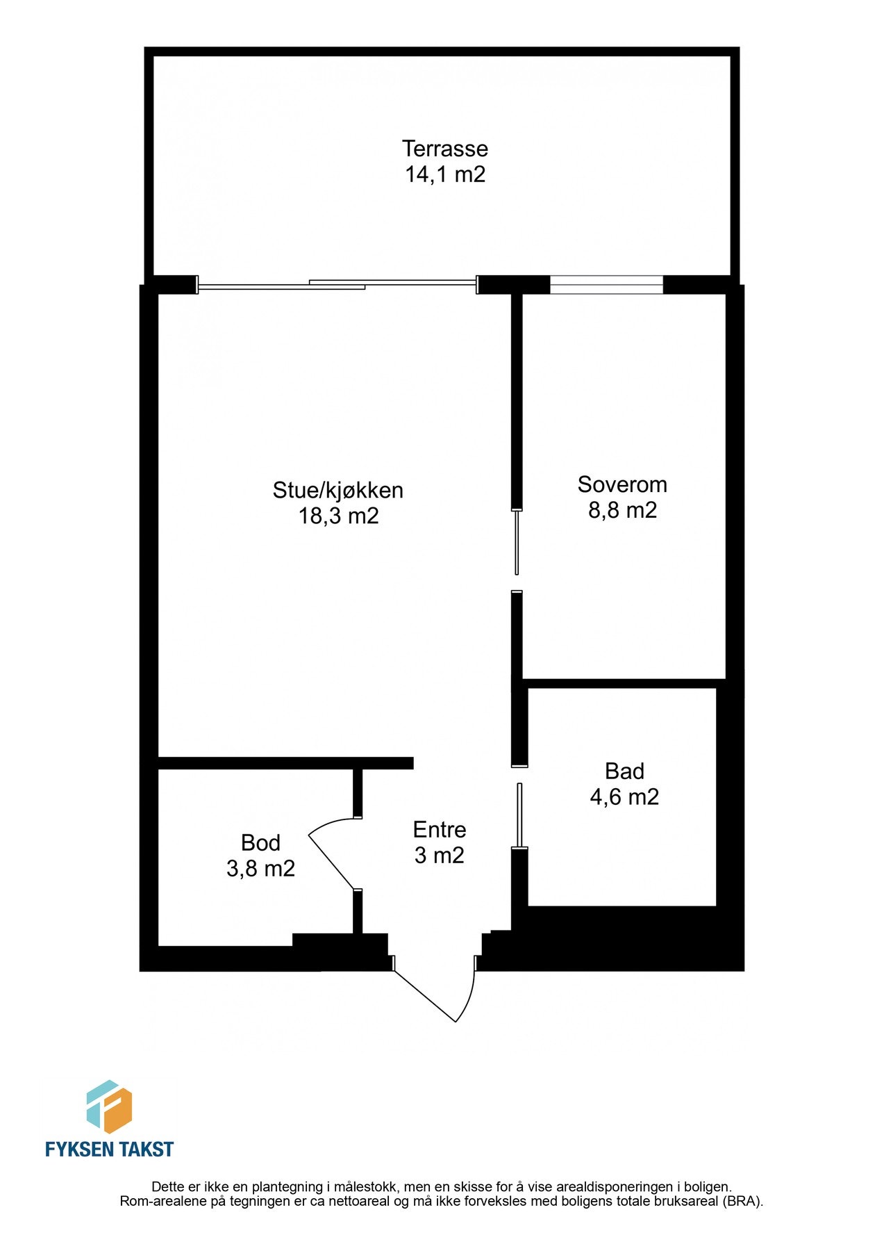 Planskisse. Galleribilde