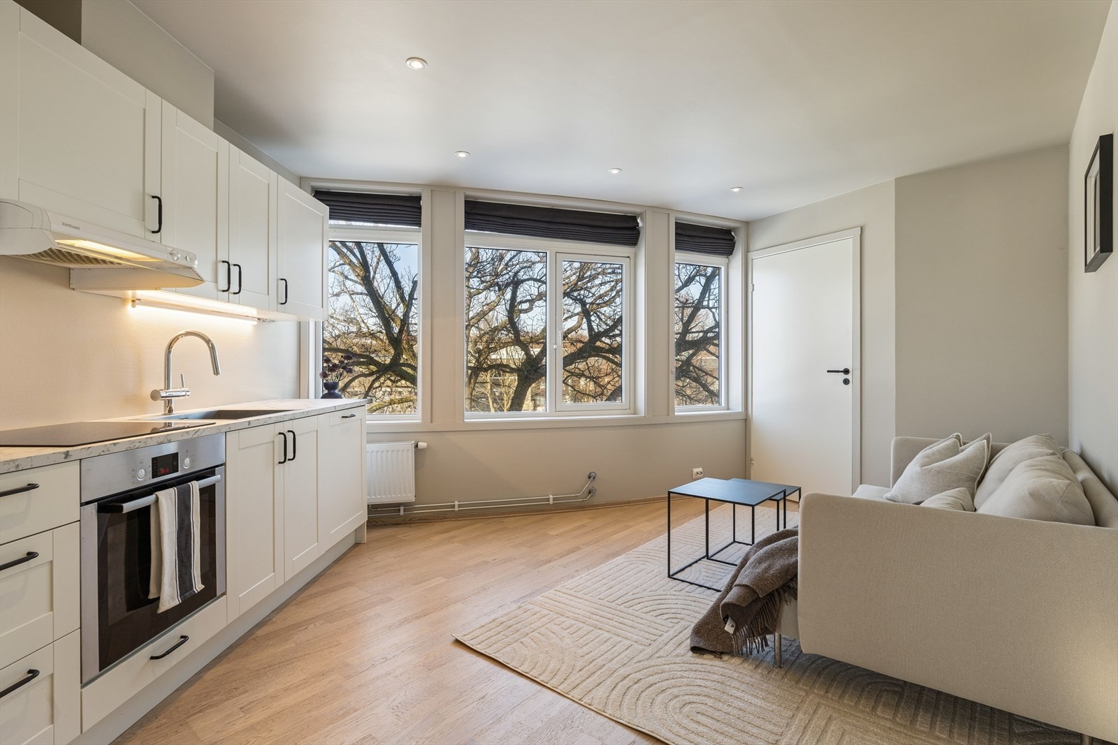 Arealeffektiv 2-roms eierleilighet som ligger i byggets 3. etasje Galleribilde