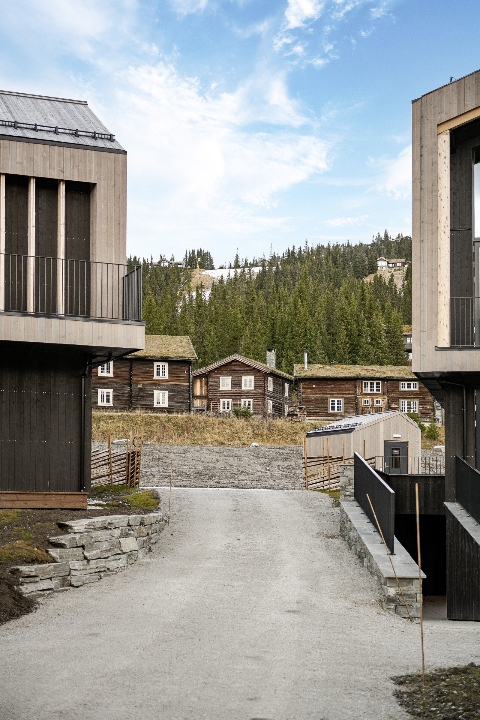 Ikoniske Tyrihanstunet ligger rett ved Galleribilde