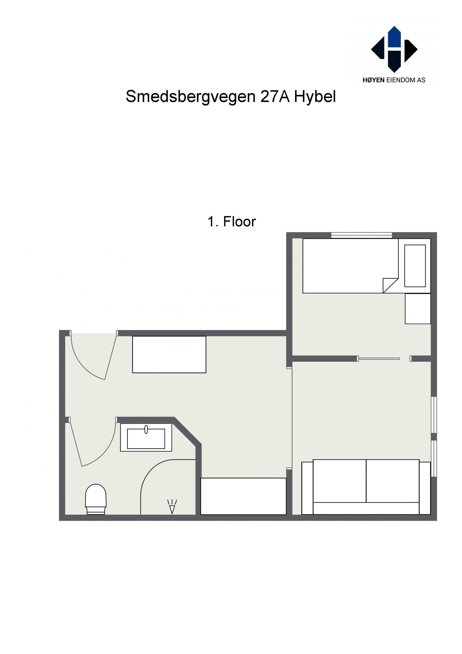 Plantegning 2D Galleribilde