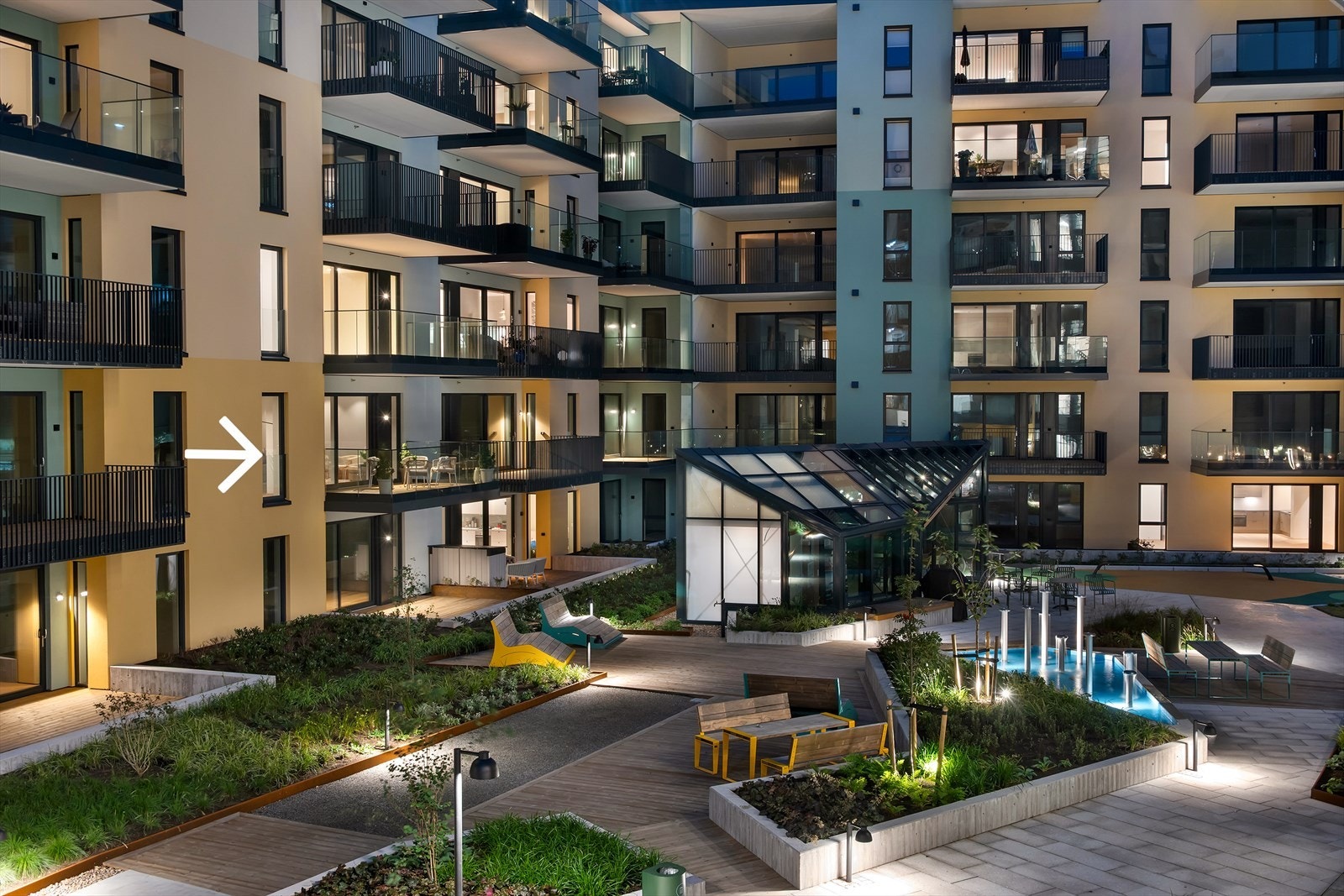 Leiligheten ligger i 2.etg Galleribilde