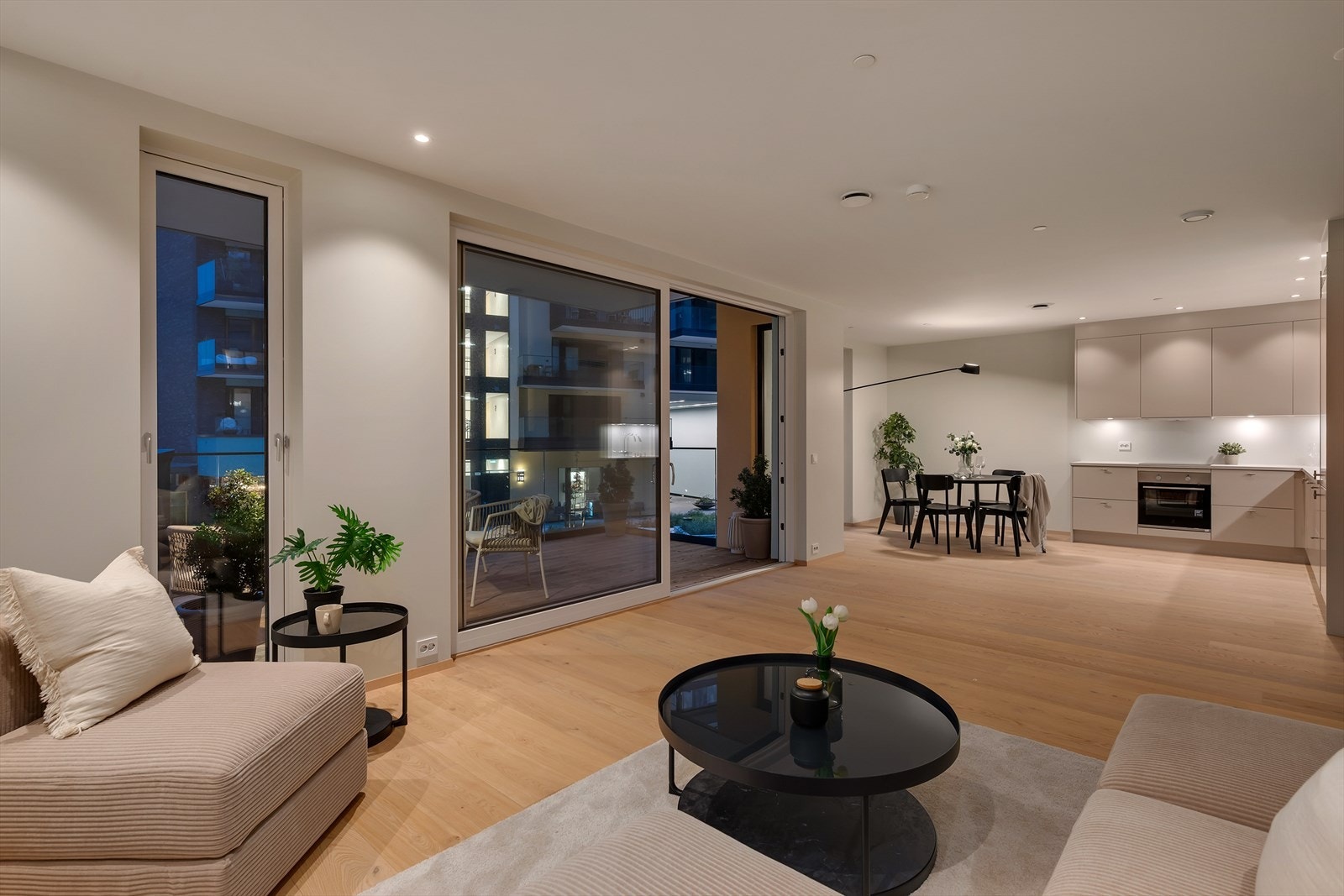 Dette er en nyoppført og moderne leilighet Galleribilde