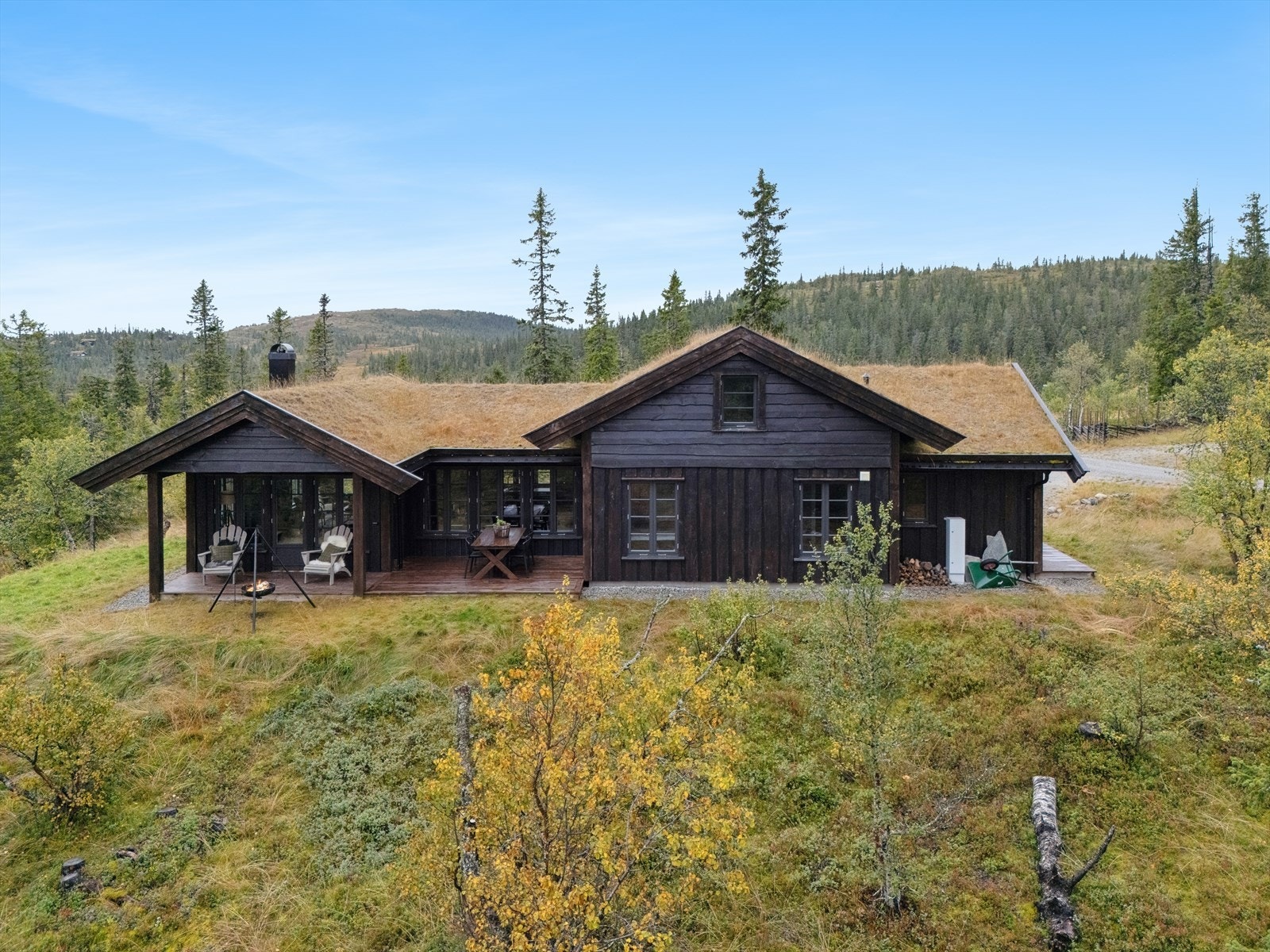 Området er omkranset av flott natur med direkte tilgang til turstier og skiløyper. Galleribilde