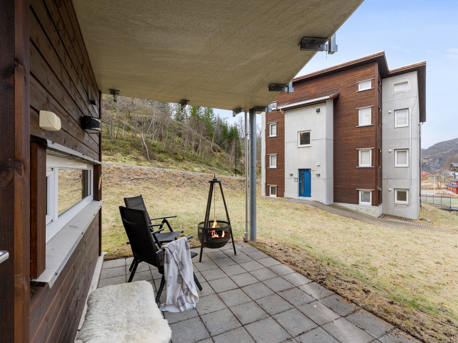 Uteområde. Galleribilde