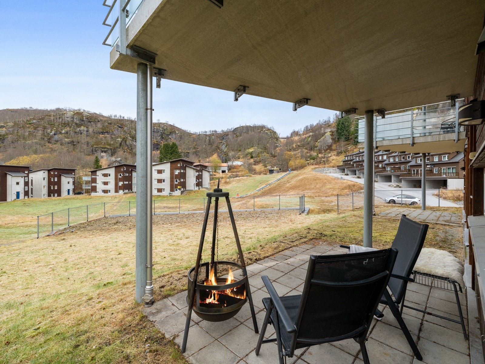 Uteområde. Galleribilde