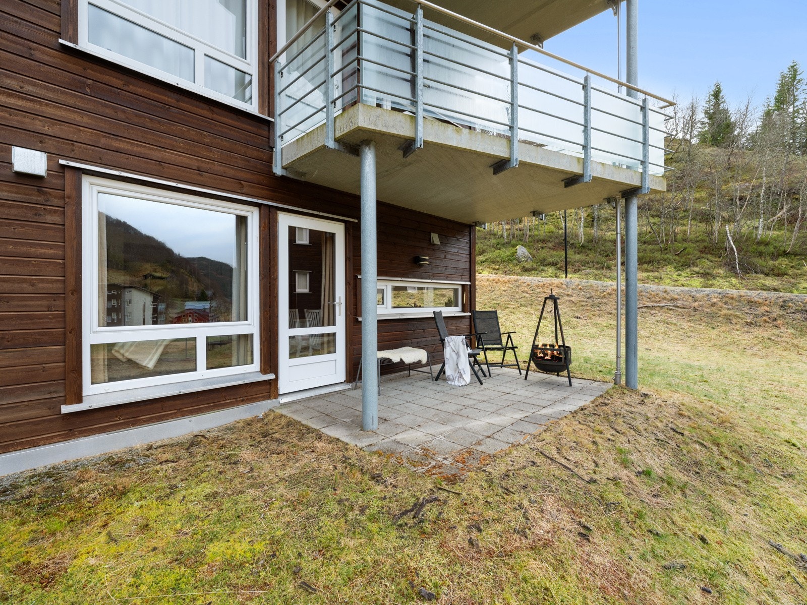 Uteområde. Galleribilde