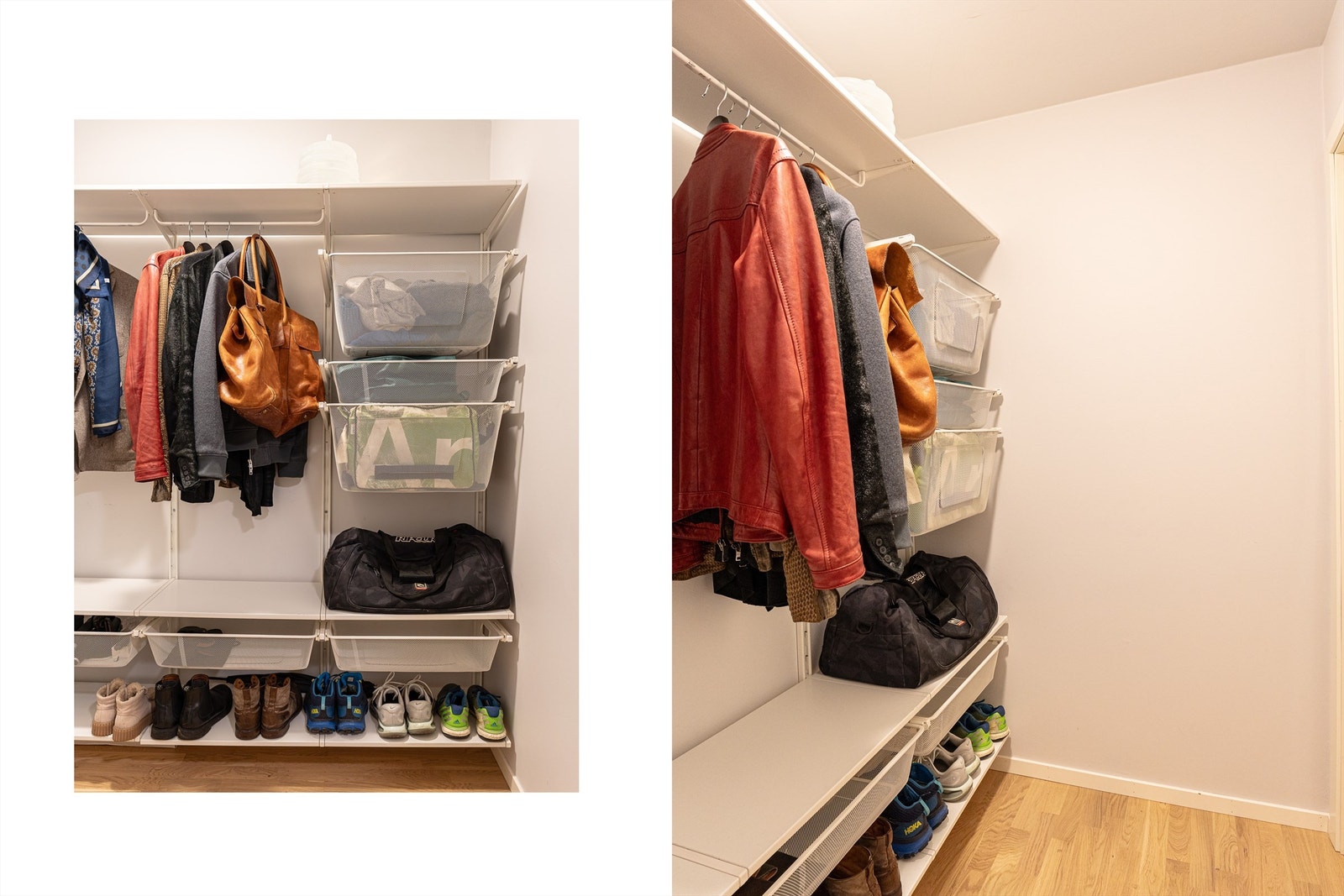 Den praktiske innvendige boden gjør det enkelt å holde orden. Galleribilde