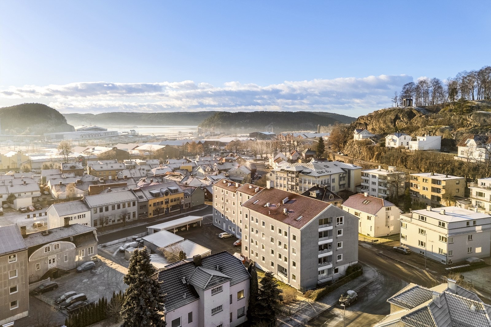 Dronefoto Galleribilde