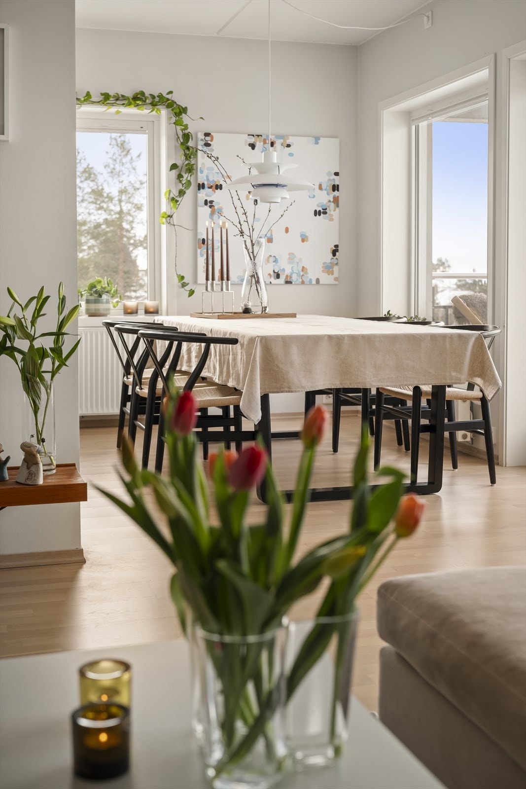 Veldig koselig leilighet med hjemmefølelse Galleribilde