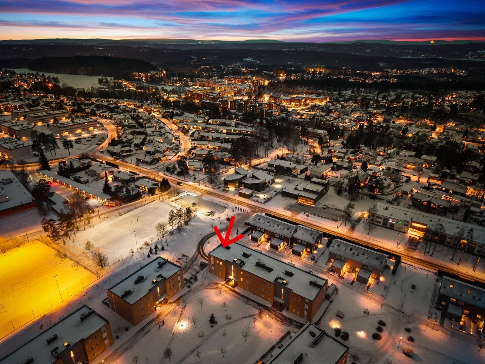 Tøffelavstand til Tårnåsen barneskole, Hellerasten ungdomsskole og flere barnehager Galleribilde