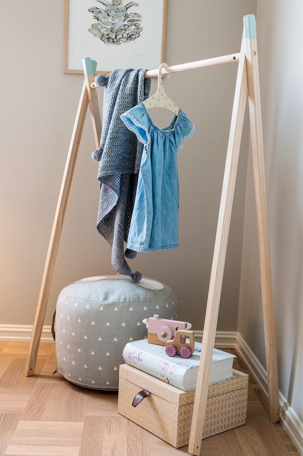 Her får minstemann i familien sin egen oase hvor fantasien får fritt spillerom. Galleribilde