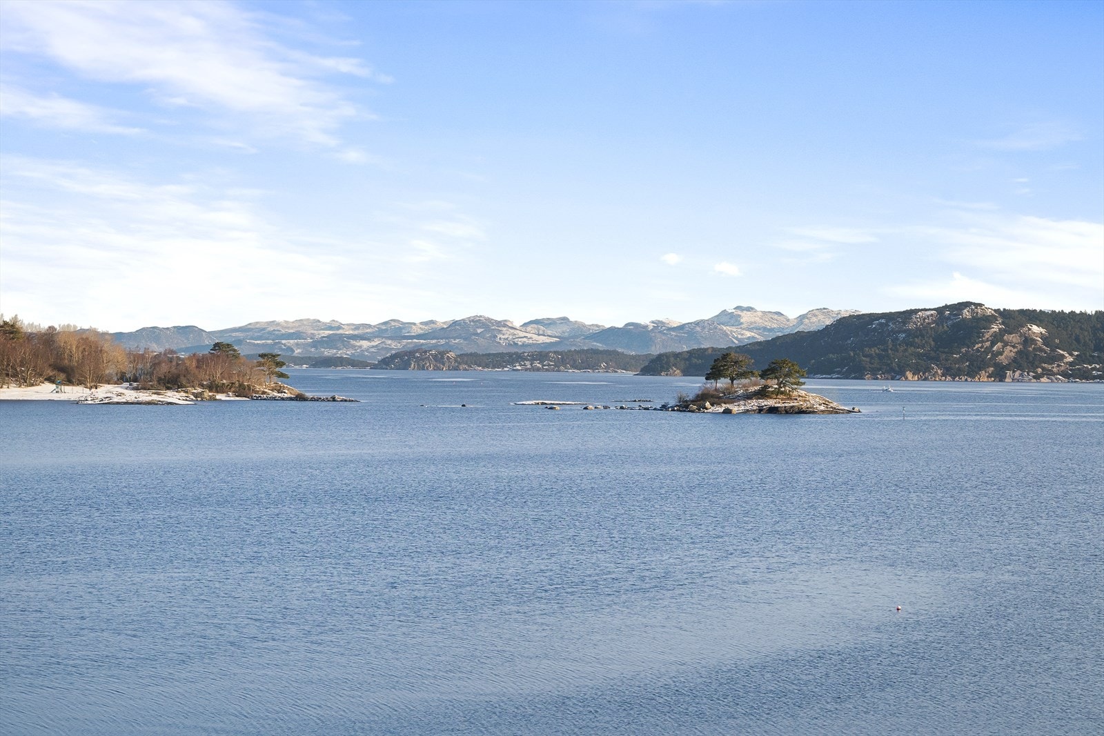 Nydelig utsikt innover til Ryfylke Galleribilde