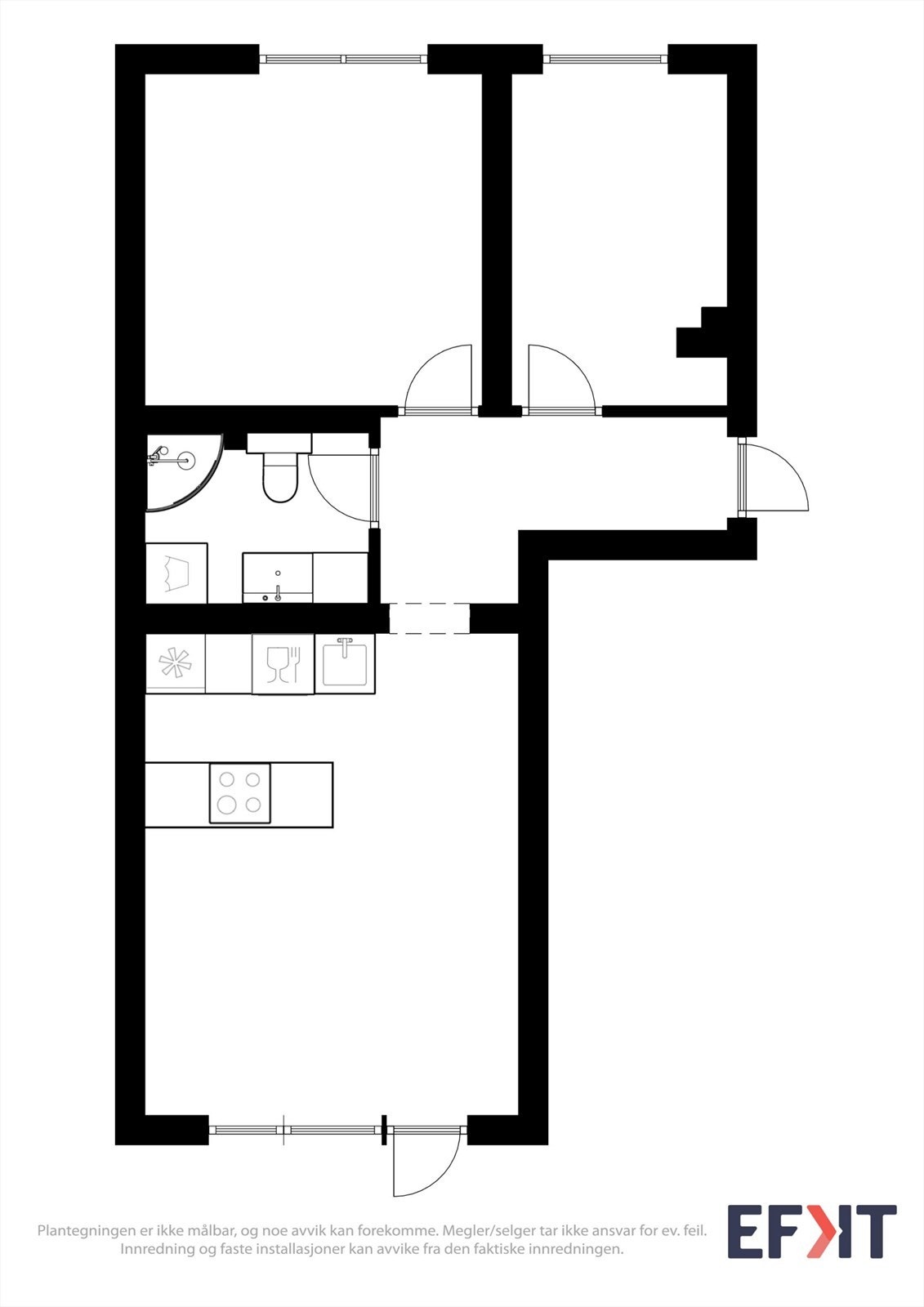 Plantegning. Galleribilde