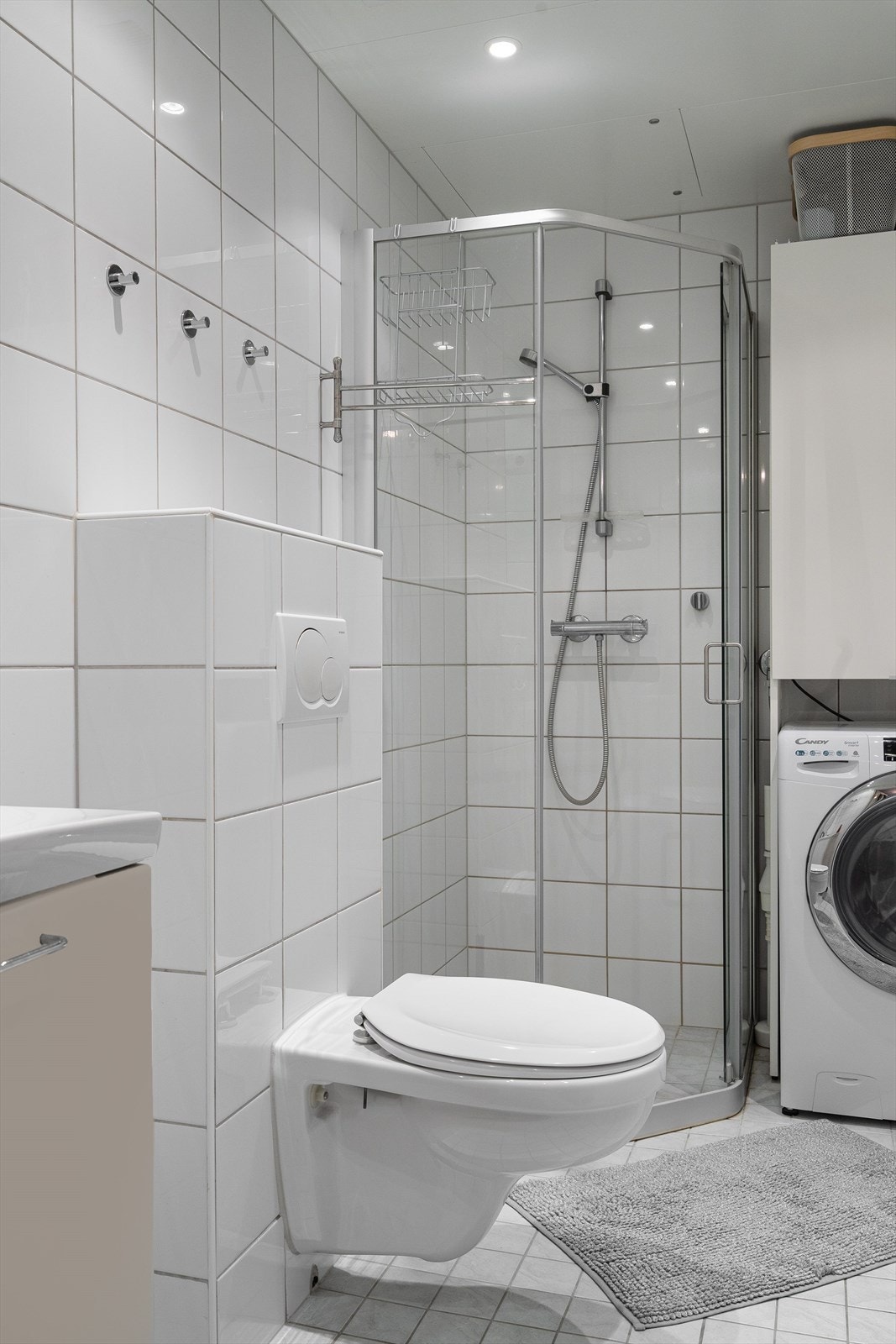 Det er videre opplegg for vaskemaskin. Galleribilde