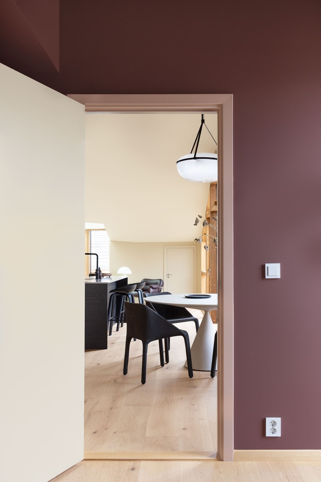 Fargerike soverom Galleribilde