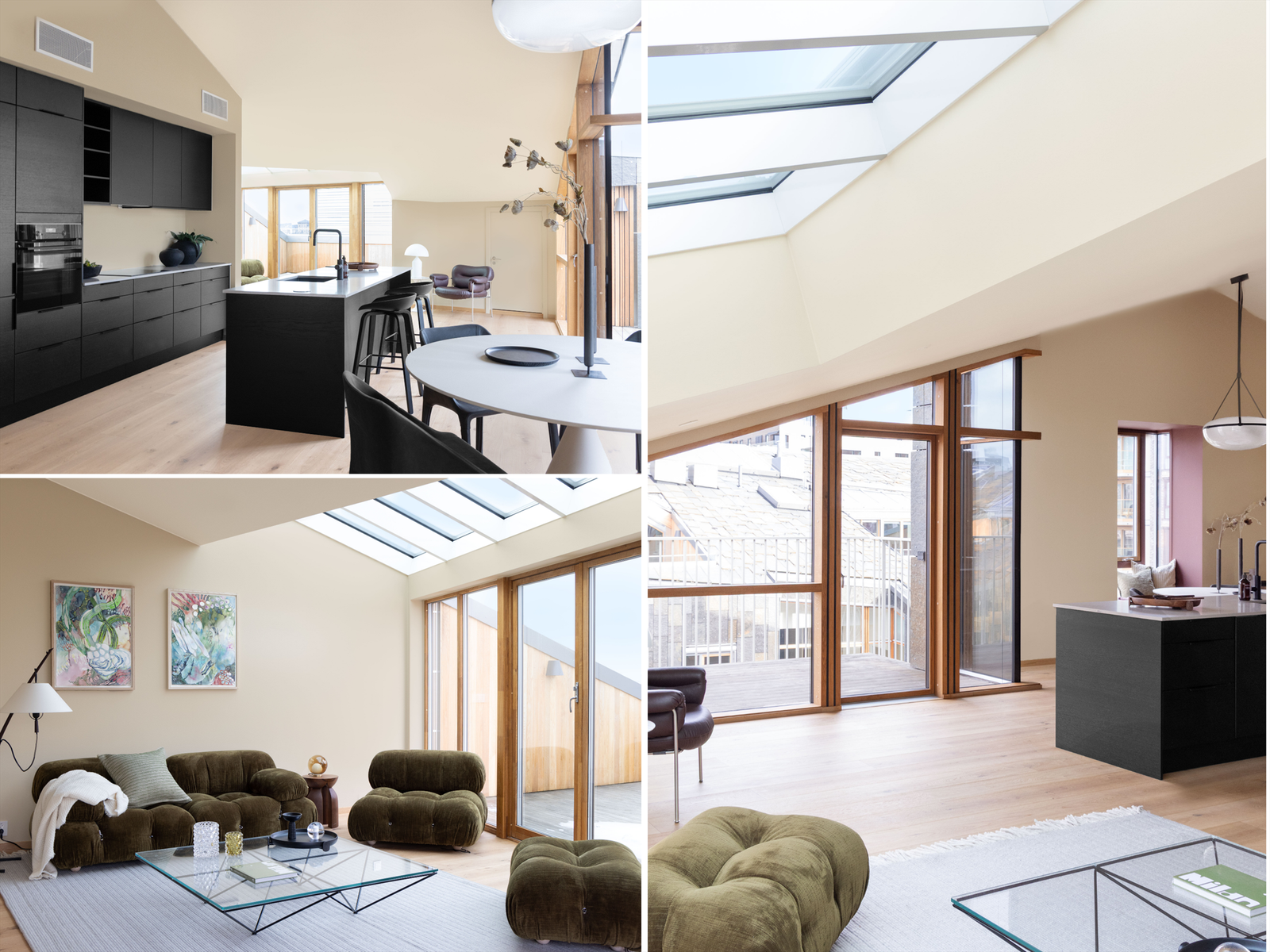 Eksklusiv toppleilighet med unik design og solrike terrasser. Galleribilde