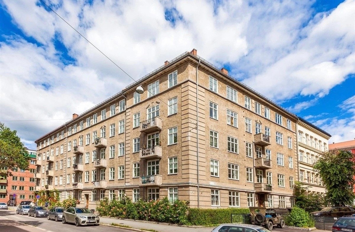 Majestetisk fasade Galleribilde