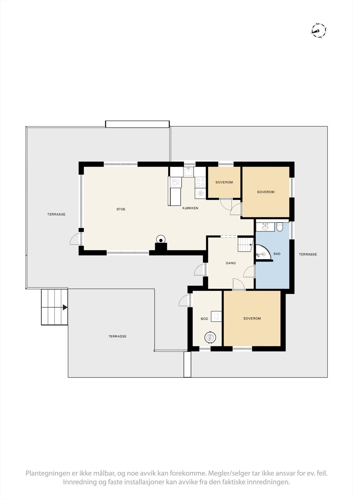 Plantegning Galleribilde