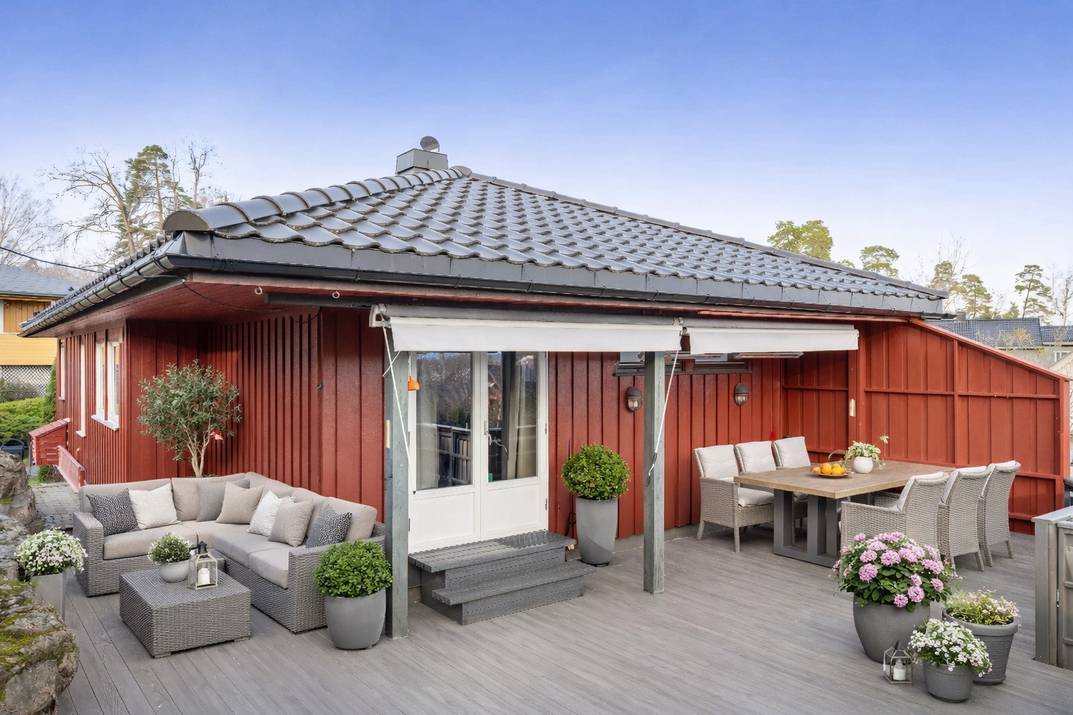 Digitalt møblert bilde for inspirasjon. Galleribilde