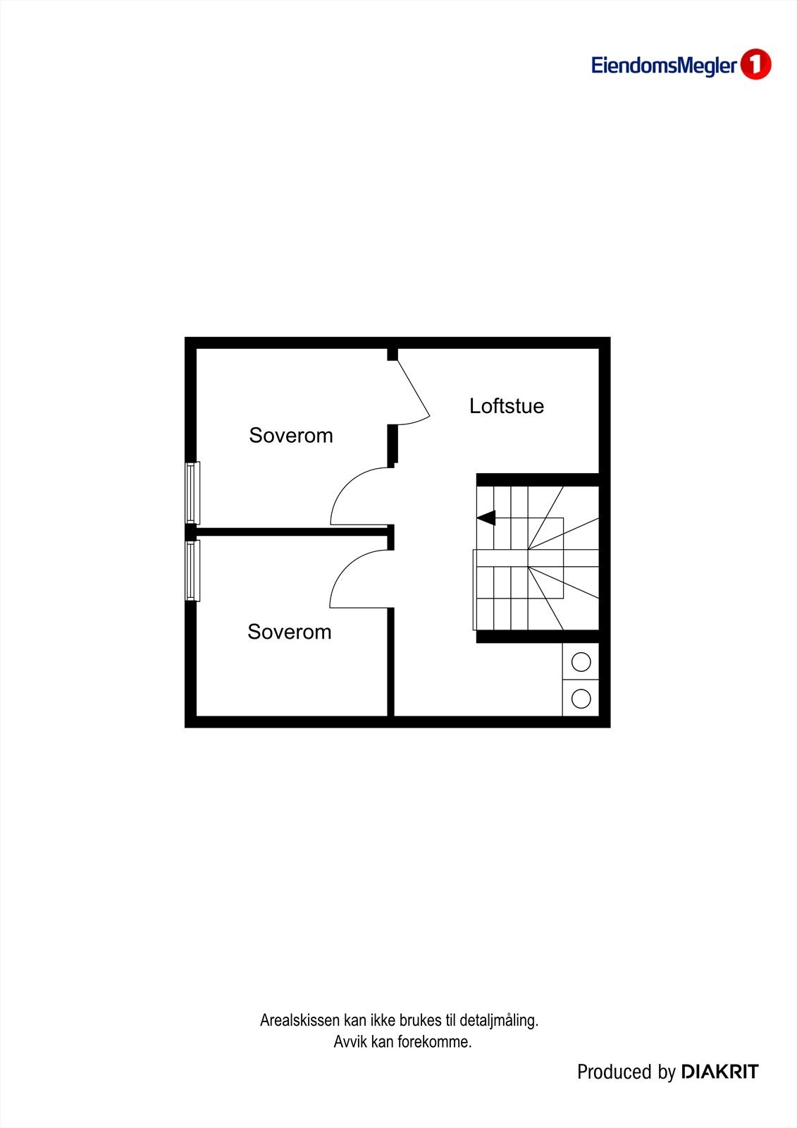 Plantegning2.etasje. Galleribilde