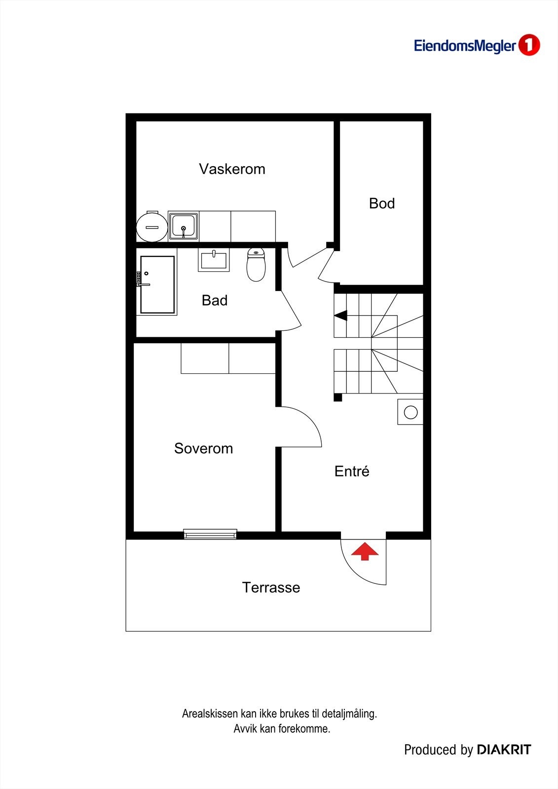 Plantegning underetasje. Galleribilde